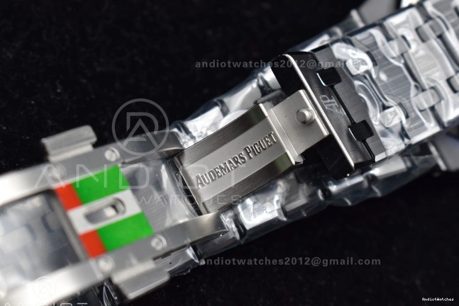 1044 APSF1:1 Calendar Ceramic V Edition Black A5134 41mm Oak Royal Dial GoAnywhere Perpetual Bracelet Black Ceramic on Best 0128